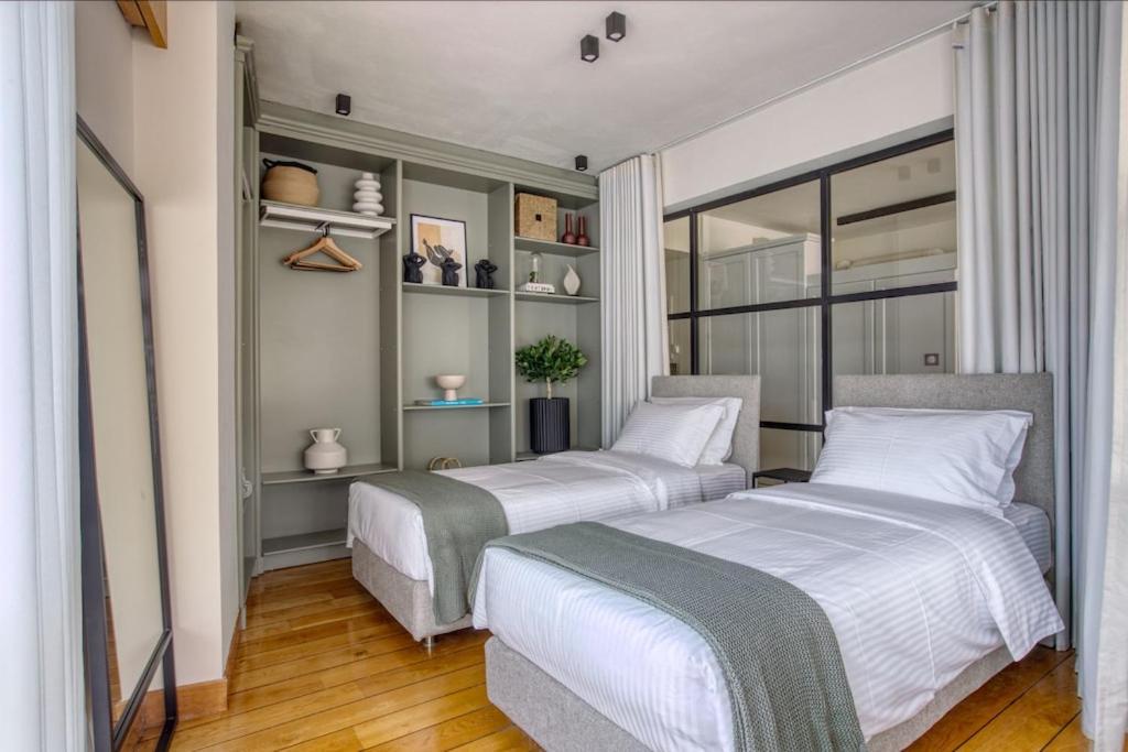 Sunny Luxury Loft,Stunning Acropolis View, Jacuzzi Daire Atina Dış mekan fotoğraf