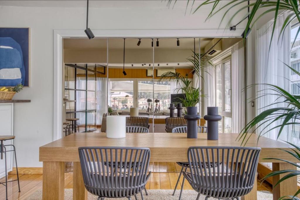 Sunny Luxury Loft,Stunning Acropolis View, Jacuzzi Daire Atina Dış mekan fotoğraf